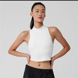 Alo Soft Top That Bra Tank White Small